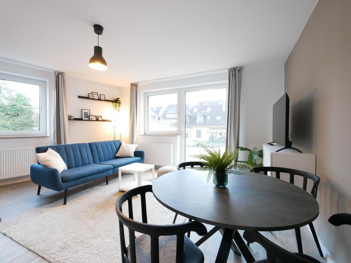 オスナブリュック75 M2, Zentral, Kueche, Balkon, Parkplatzアパートメント エクステリア 写真