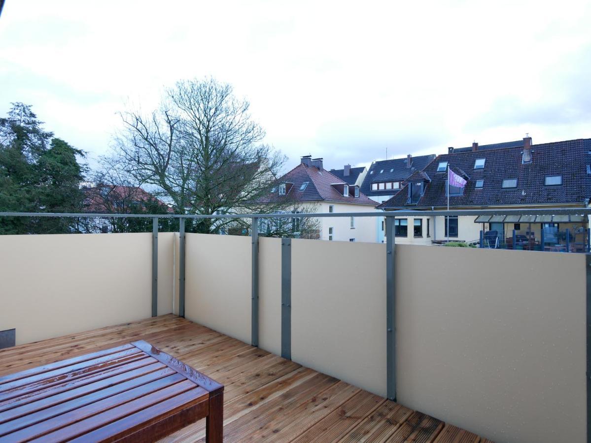 オスナブリュック75 M2, Zentral, Kueche, Balkon, Parkplatzアパートメント エクステリア 写真